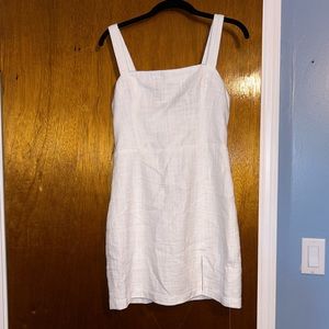 Abercrombie&Fitch, White linen dress, size small